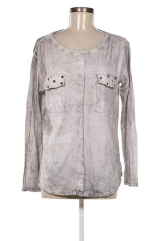 Дамска блуза Aust, Размер M, Цвят Сив, Цена 7,04 лв.