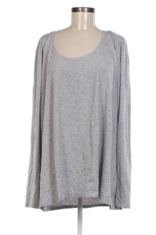 Γυναικεία μπλούζα Avella, Μέγεθος 4XL, Χρώμα Γκρί, Τιμή 4,35 €