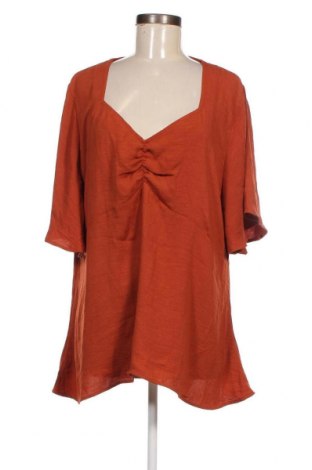 Γυναικεία μπλούζα Avella, Μέγεθος 3XL, Χρώμα Πορτοκαλί, Τιμή 7,76 €
