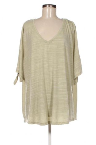 Γυναικεία μπλούζα Avella, Μέγεθος 4XL, Χρώμα Πράσινο, Τιμή 11,12 €