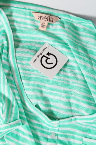 Γυναικεία μπλούζα Avella, Μέγεθος 4XL, Χρώμα Πράσινο, Τιμή 7,99 €