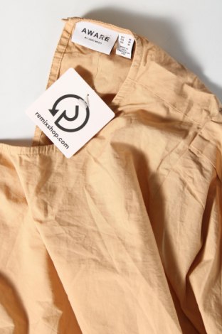 Damen Shirt Aware by Vero Moda, Größe M, Farbe Beige, Preis € 3,34
