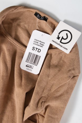 Γυναικεία μπλούζα BGM, Μέγεθος S, Χρώμα  Μπέζ, Τιμή 5,27 €