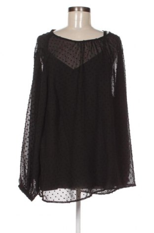 Γυναικεία μπλούζα Belle Curve, Μέγεθος 4XL, Χρώμα Μαύρο, Τιμή 18,22 €