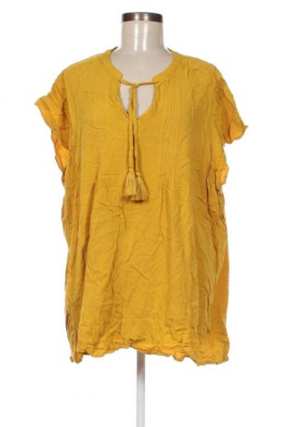 Дамска блуза Belle Curve, Размер 3XL, Цвят Жълт, Цена 15,58 лв.