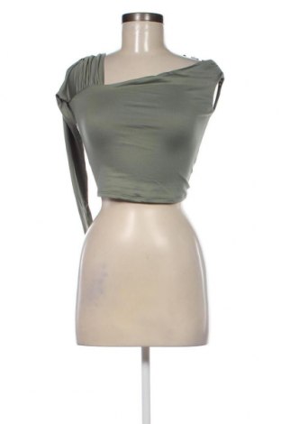 Γυναικεία μπλούζα Bershka, Μέγεθος M, Χρώμα Πράσινο, Τιμή 2,92 €