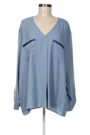 Γυναικεία μπλούζα Bleu Bonheur, Μέγεθος 4XL, Χρώμα Μπλέ, Τιμή 10,69 €