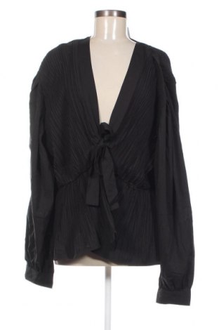 Дамска блуза Boohoo, Размер XXL, Цвят Черен, Цена 13,30 лв.