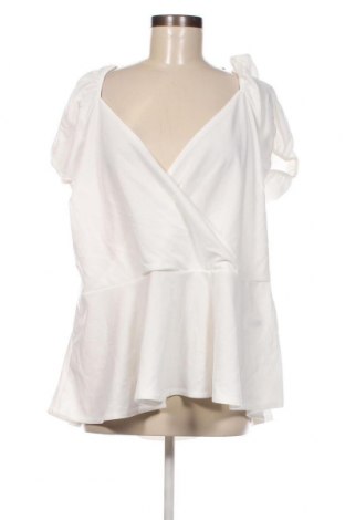 Γυναικεία μπλούζα Boohoo, Μέγεθος 3XL, Χρώμα Λευκό, Τιμή 10,11 €