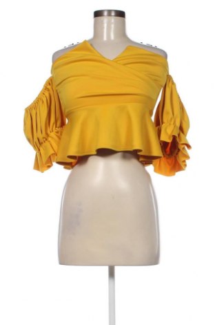 Damen Shirt Boohoo, Größe S, Farbe Gelb, Preis 4,21 €
