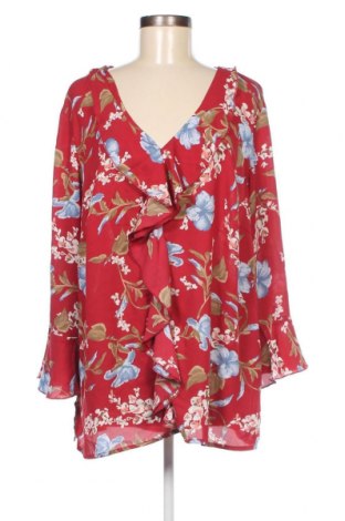 Дамска блуза Bpc Bonprix Collection, Размер XXL, Цвят Червен, Цена 17,86 лв.
