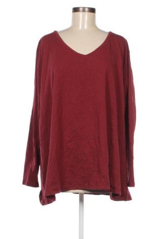 Γυναικεία μπλούζα C&A, Μέγεθος 4XL, Χρώμα Κόκκινο, Τιμή 6,46 €