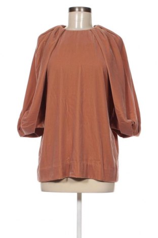Дамска блуза COS, Размер M, Цвят Кафяв, Цена 21,42 лв.