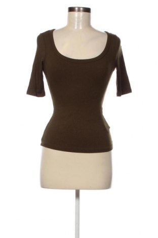 Дамска блуза Camaieu, Размер XS, Цвят Зелен, Цена 11,16 лв.