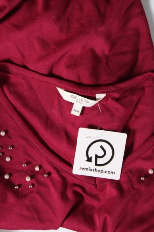 Γυναικεία μπλούζα Cellbes, Μέγεθος XS, Χρώμα Κόκκινο, Τιμή 3,27 €