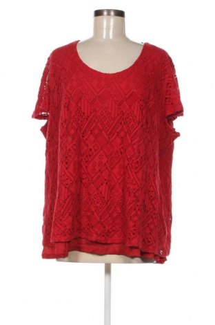 Bluză de femei Chalou, Mărime 3XL, Culoare Roșu, Preț 60,63 Lei