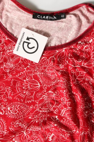 Дамска блуза Clarina Collection, Размер L, Цвят Червен, Цена 19,00 лв.