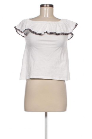 Γυναικεία μπλούζα Clockhouse, Μέγεθος XS, Χρώμα Λευκό, Τιμή 1,80 €