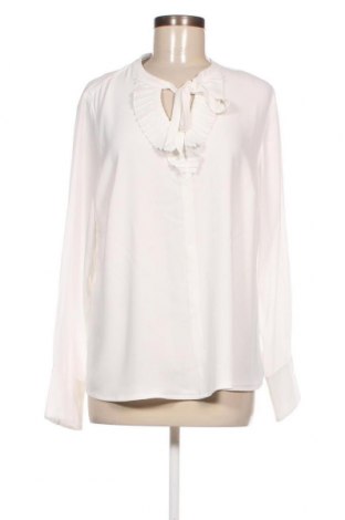 Γυναικεία μπλούζα Comma,, Μέγεθος L, Χρώμα Λευκό, Τιμή 10,26 €