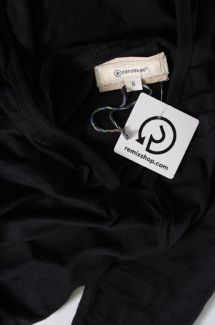 Дамска блуза Converse, Размер S, Цвят Черен, Цена 16,32 лв.
