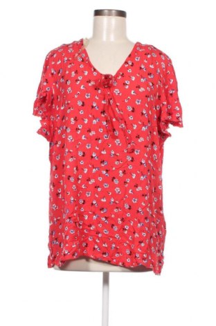 Γυναικεία μπλούζα Defacto, Μέγεθος 4XL, Χρώμα Κόκκινο, Τιμή 6,58 €