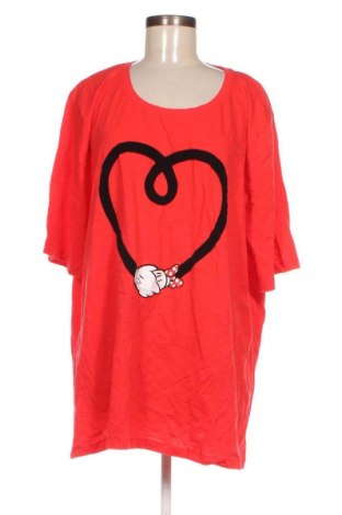 Дамска блуза Disney, Размер XXL, Цвят Червен, Цена 19,00 лв.