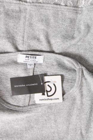 Γυναικεία μπλούζα Dorothy Perkins, Μέγεθος L, Χρώμα Γκρί, Τιμή 27,84 €