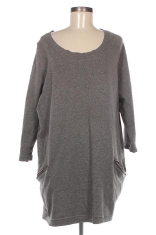 Γυναικεία μπλούζα Ellos, Μέγεθος 5XL, Χρώμα Γκρί, Τιμή 13,96 €