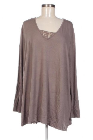 Γυναικεία μπλούζα Emilia Lay, Μέγεθος 3XL, Χρώμα Γκρί, Τιμή 15,56 €