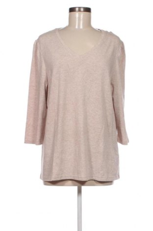 Дамска блуза Essentials by Tchibo, Размер XL, Цвят Бежов, Цена 7,62 лв.