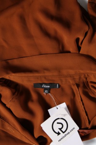 Γυναικεία μπλούζα Etam, Μέγεθος XS, Χρώμα Καφέ, Τιμή 3,71 €