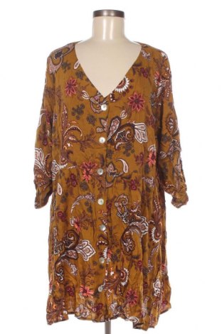 Damen Shirt Evans, Größe 3XL, Farbe Mehrfarbig, Preis € 18,54