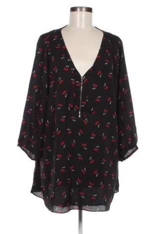 Γυναικεία μπλούζα Evans, Μέγεθος 3XL, Χρώμα Μαύρο, Τιμή 14,11 €