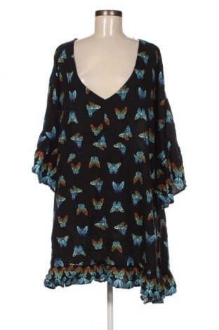 Γυναικεία μπλούζα Evans, Μέγεθος 3XL, Χρώμα Μαύρο, Τιμή 32,07 €