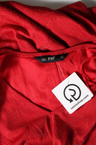 Damen Shirt F&F, Größe XXL, Farbe Rot, Preis 4,10 €