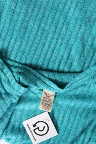 Damen Shirt Faded Glory, Größe 3XL, Farbe Grün, Preis € 13,22