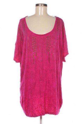 Γυναικεία μπλούζα Faded Glory, Μέγεθος 4XL, Χρώμα Ρόζ , Τιμή 10,11 €