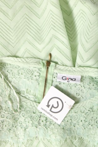 Γυναικεία μπλούζα Gina, Μέγεθος L, Χρώμα Πράσινο, Τιμή 2,70 €