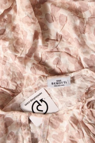 Дамска блуза Gina Benotti, Размер XXL, Цвят Многоцветен, Цена 5,89 лв.