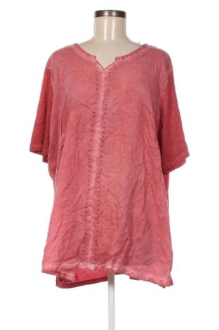 Дамска блуза Grandiosa, Размер 3XL, Цвят Розов, Цена 29,14 лв.