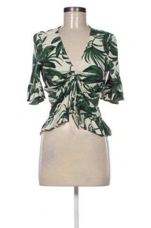 Дамска блуза H&M, Размер M, Цвят Многоцветен, Цена 17,40 лв.