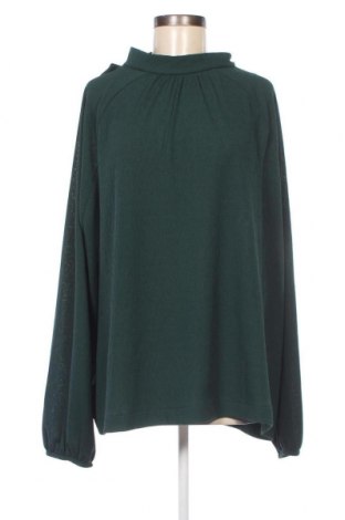 Дамска блуза H&M, Размер 3XL, Цвят Зелен, Цена 19,00 лв.
