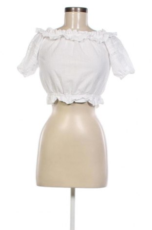 Дамска блуза H&M Divided, Размер S, Цвят Бял, Цена 7,82 лв.