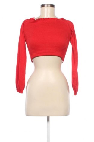 Damen Shirt H&M Divided, Größe S, Farbe Rot, Preis 2,51 €