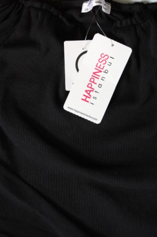 Дамска блуза Happines, Размер M, Цвят Черен, Цена 49,00 лв.
