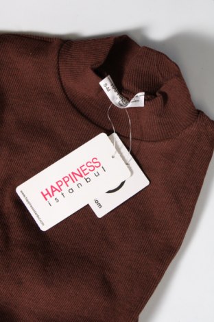 Дамска блуза Happiness Istanbul, Размер S, Цвят Кафяв, Цена 31,00 лв.