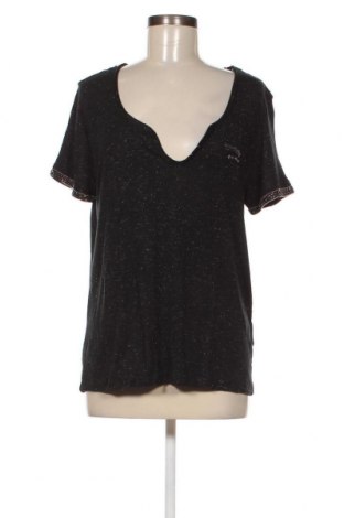Γυναικεία μπλούζα IKKS, Μέγεθος XL, Χρώμα Μαύρο, Τιμή 34,79 €