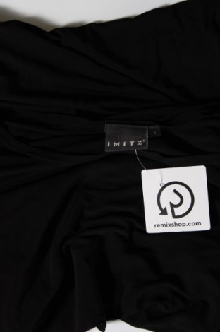 Γυναικεία μπλούζα Imitz, Μέγεθος XL, Χρώμα Μαύρο, Τιμή 3,01 €