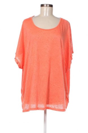 Γυναικεία μπλούζα Janina, Μέγεθος 4XL, Χρώμα Πορτοκαλί, Τιμή 5,05 €