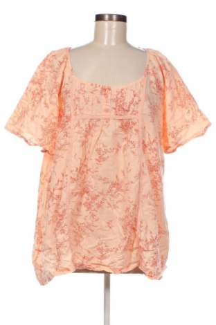 Damen Shirt Janina, Größe 4XL, Farbe Orange, Preis 9,12 €